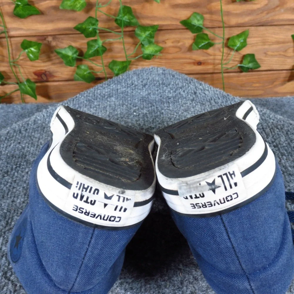 Converse High‎ Street Boys Athletic Sneaker Size 3Y Casual Navy Blue Fabric